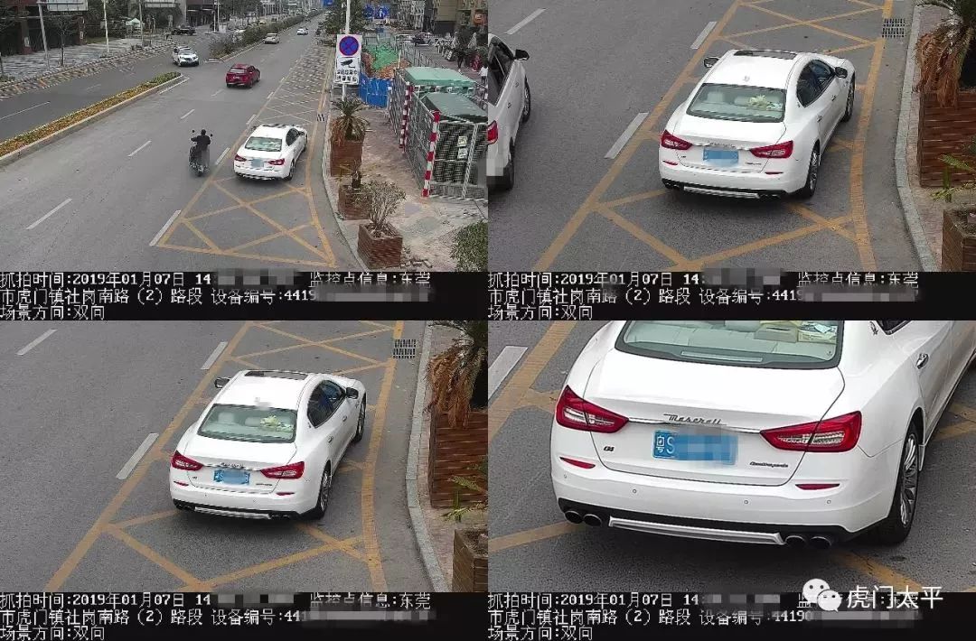 虎门站禁停路段几分钟算违停,东莞虎门违停告知书5日后处罚