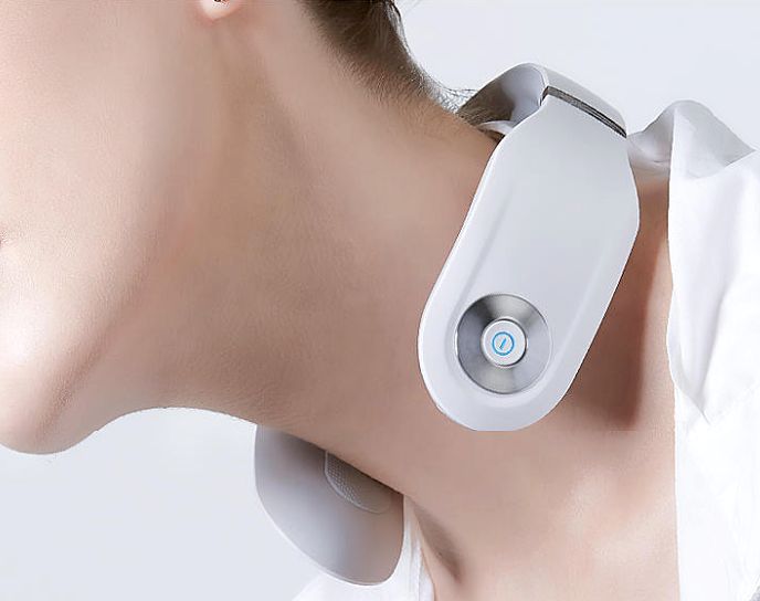 颈椎移动按摩,脖子颈椎疼痛按摩