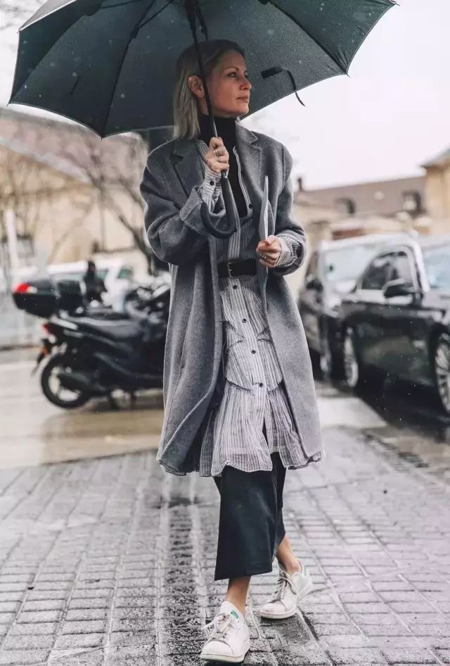 毛衣衬衫最爆表穿搭方法,男生圆领毛衣穿搭衬衫