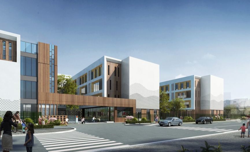 高新区新增的学校,高新区又要添一座新学校