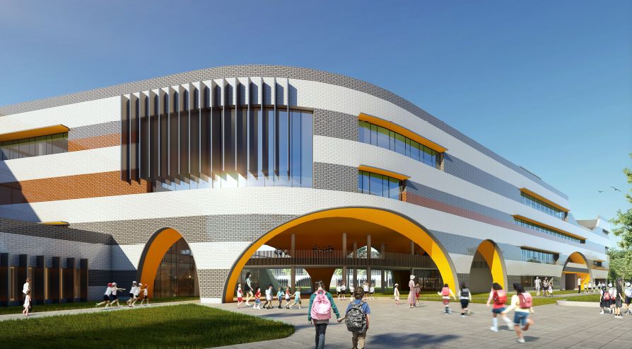 高新区新增的学校,高新区又要添一座新学校