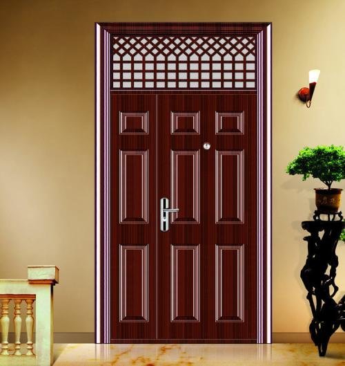 防盗门怎么装纱网不掉,防盗门怎么装门不翘