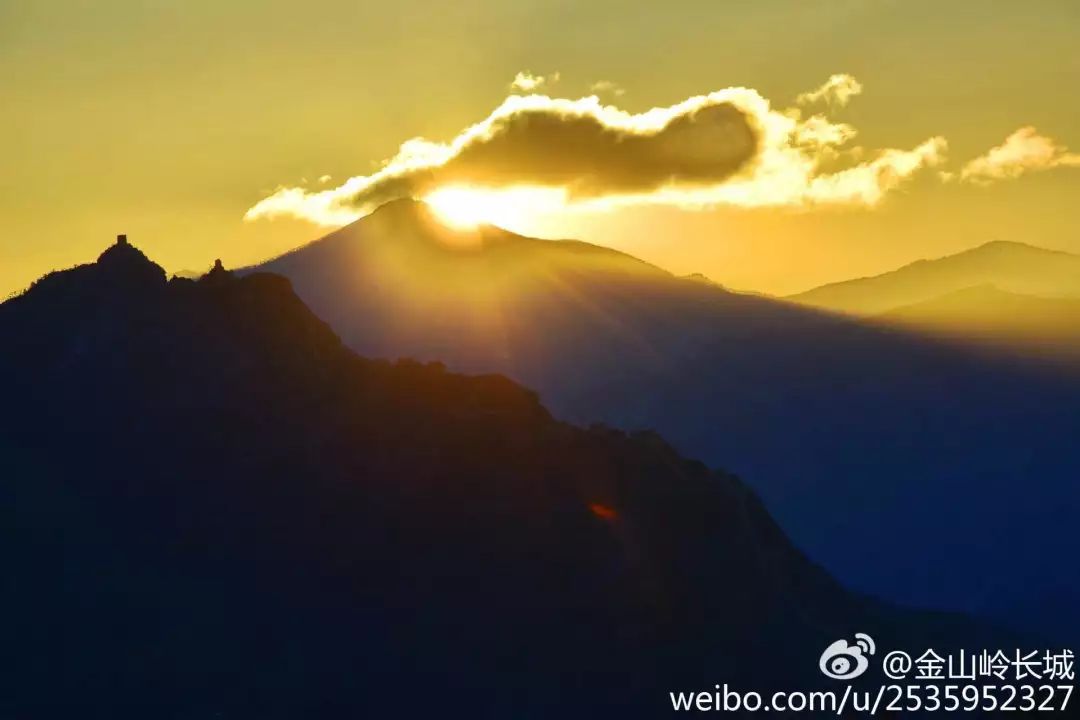 金山岭长城日出美景视频,金山岭长城元旦时看日出最佳地点