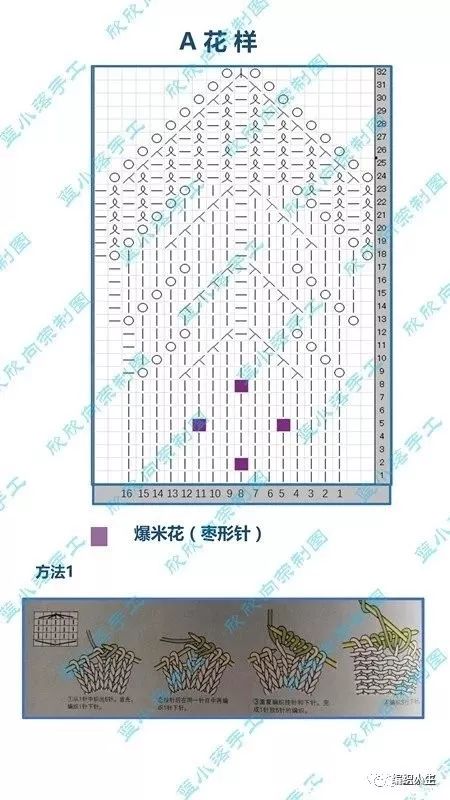从上往下织的儿童提花毛衣附图解,儿童黄色和灰色插肩毛衣怎么织