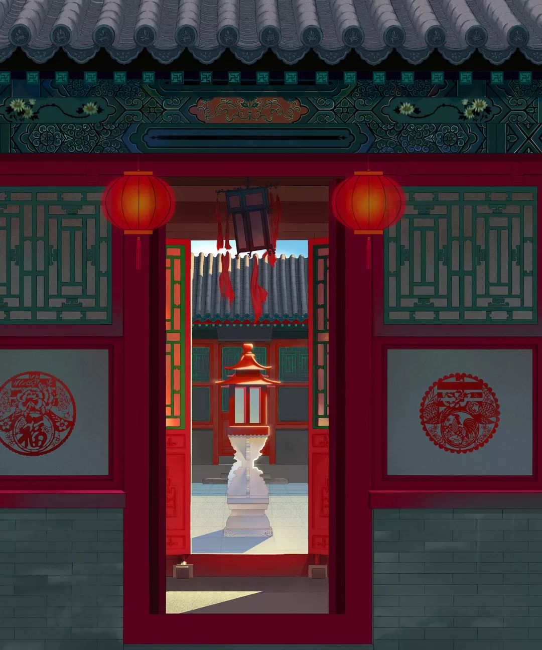 西语春节,87版红楼梦过年片段