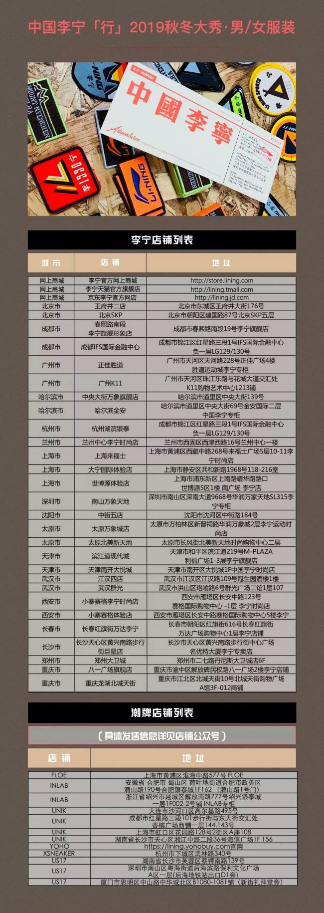 lining李宁2019纽约时装周v8彩色,李宁品牌热潮