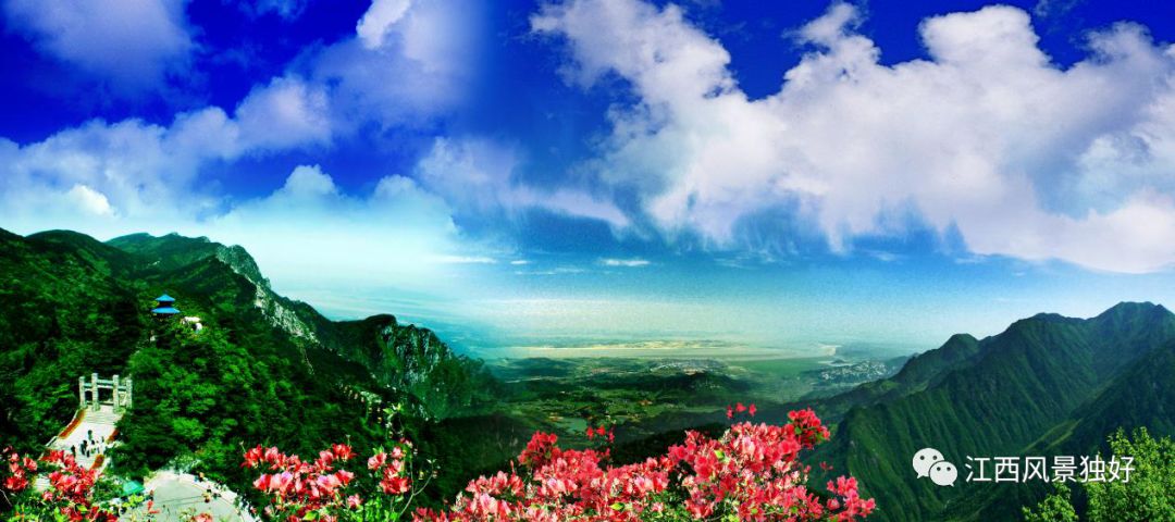 庐山人文第一山,庐山是一座风光秀丽的山