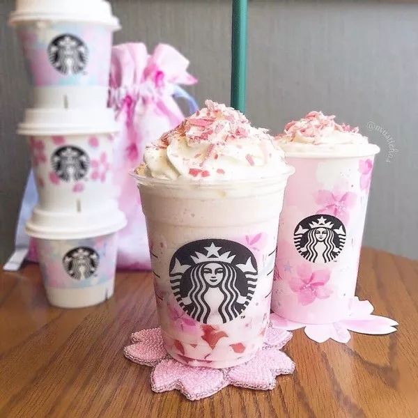 樱花限定猫爪杯,樱花季猫爪杯