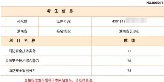 2018一级防火工程师考后感，233网校喜报连连！附图~