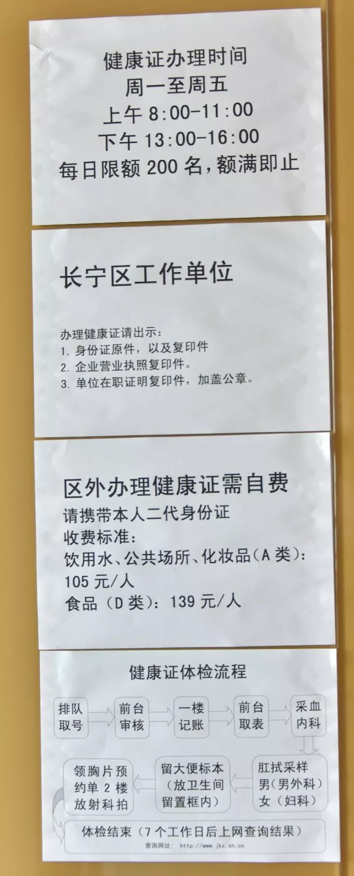 长宁体检站最新消息,上海市长宁区体检