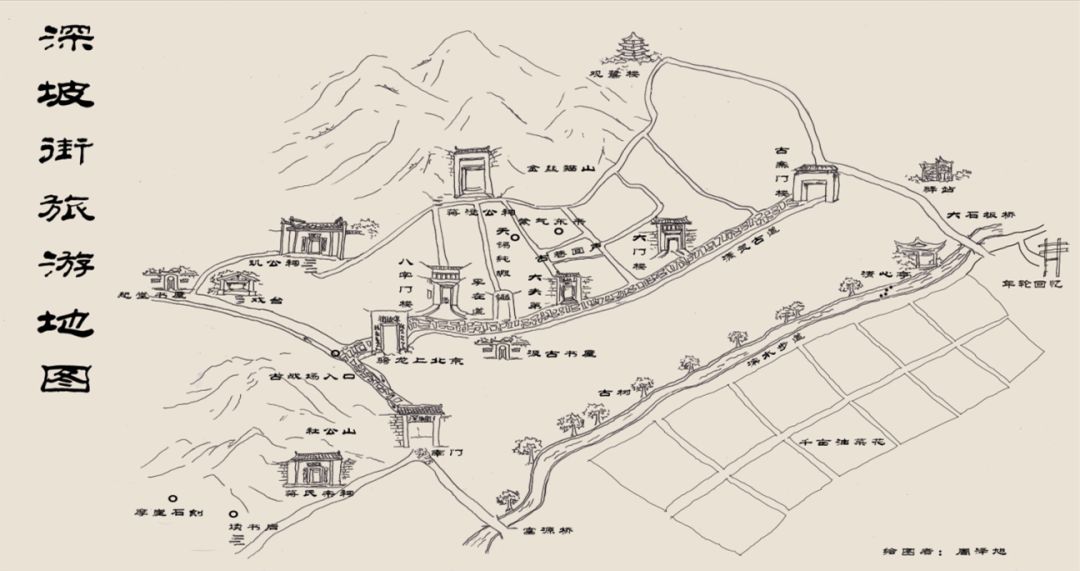 深渡镇旁边拍油菜花最佳位置在哪,深坡花海