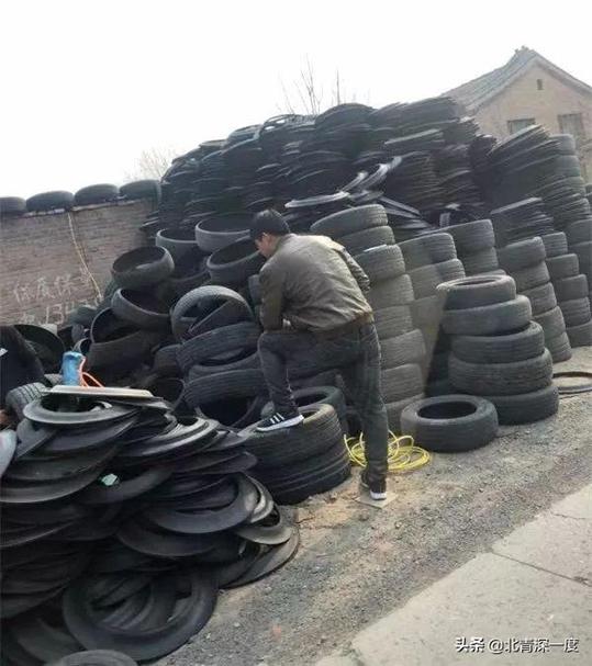 打了火补的旧轮胎回收价格多少钱,爆了的旧轮胎回收价格多少钱