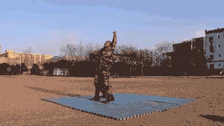 动图强势,兵哥哥动图