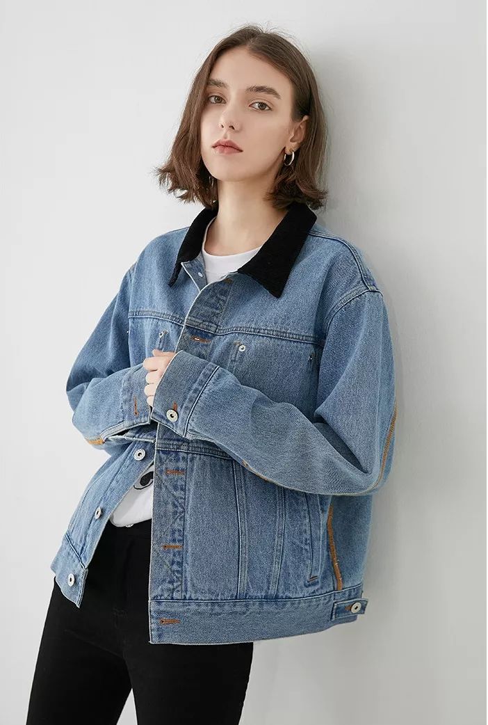 惊喜很多的衣服,今年最流行大版牛仔外套