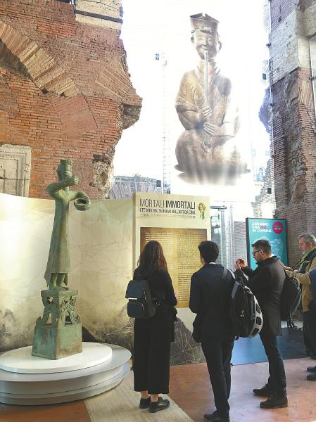 130件文物展示中国古代服饰文化,五千余件文物罗马文明