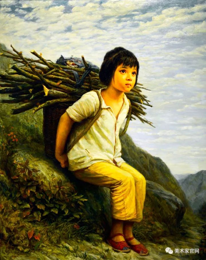 这是我见过最美的油画,日本女生最美的油画