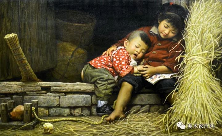 这是我见过最美的油画,日本女生最美的油画