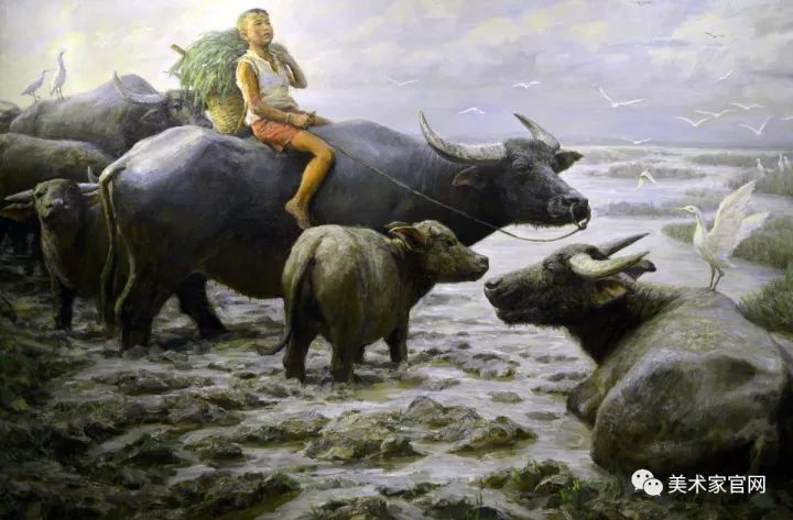 这是我见过最美的油画,日本女生最美的油画