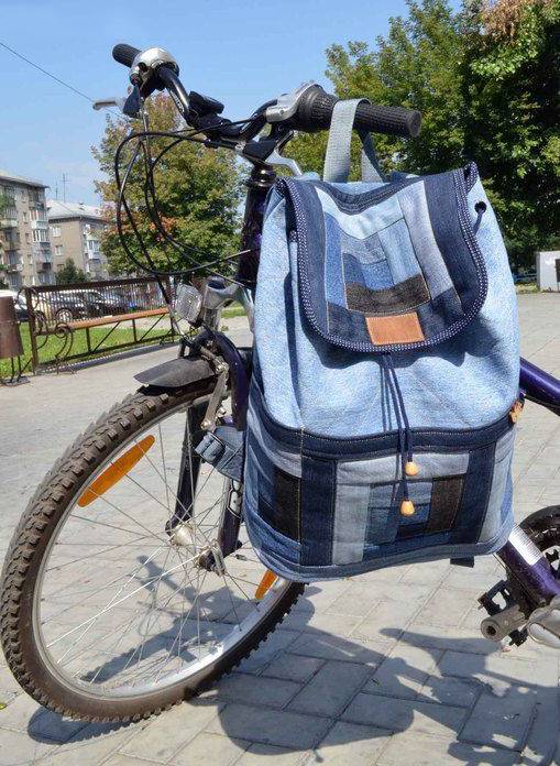 旧牛仔裤改造收纳袋的视频,旧牛仔裤改造废物利用方法