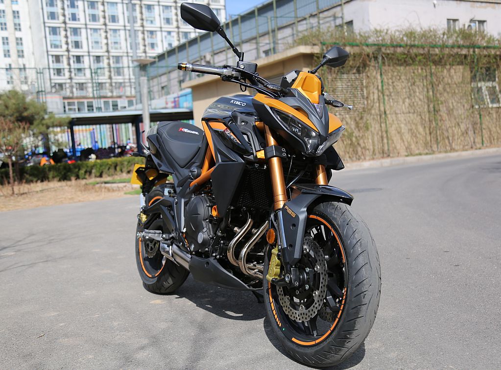 光阳krider400台湾车评,光阳krider400改装外观