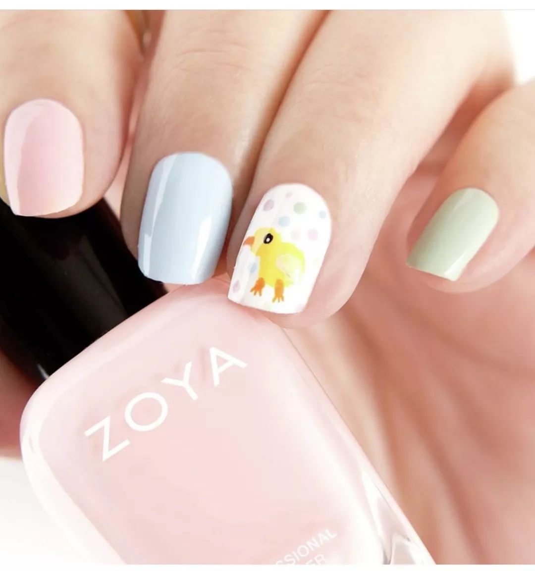 一款又甜又酷的美甲推荐给你们,夏日必备美甲ins风童趣