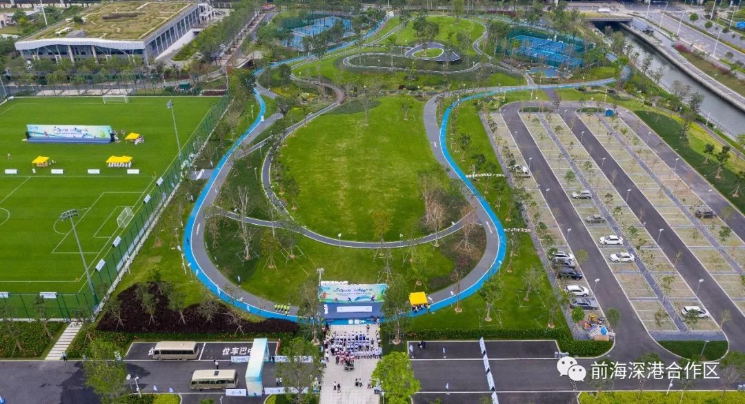 前海运动公园篮球场,深圳前海运动公园简介