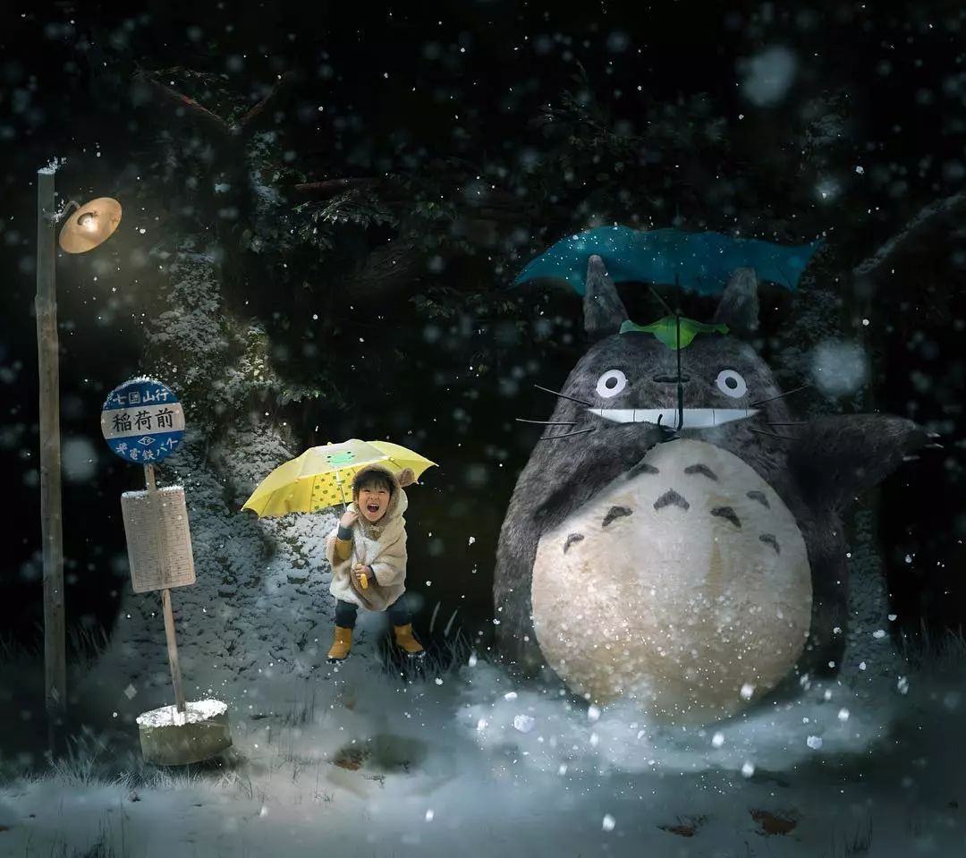 日本爸爸把男孩子拍出宫崎骏 (日本老爸把女儿拍到宫崎骏)