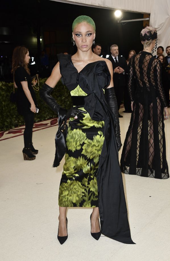 metgala撞衫,metgala惊艳造型