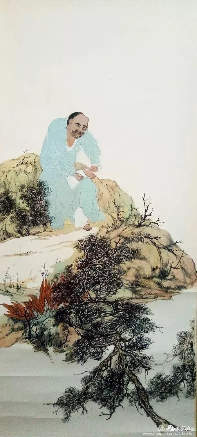 禅意和尚书法大师,中国著名禅意画画家