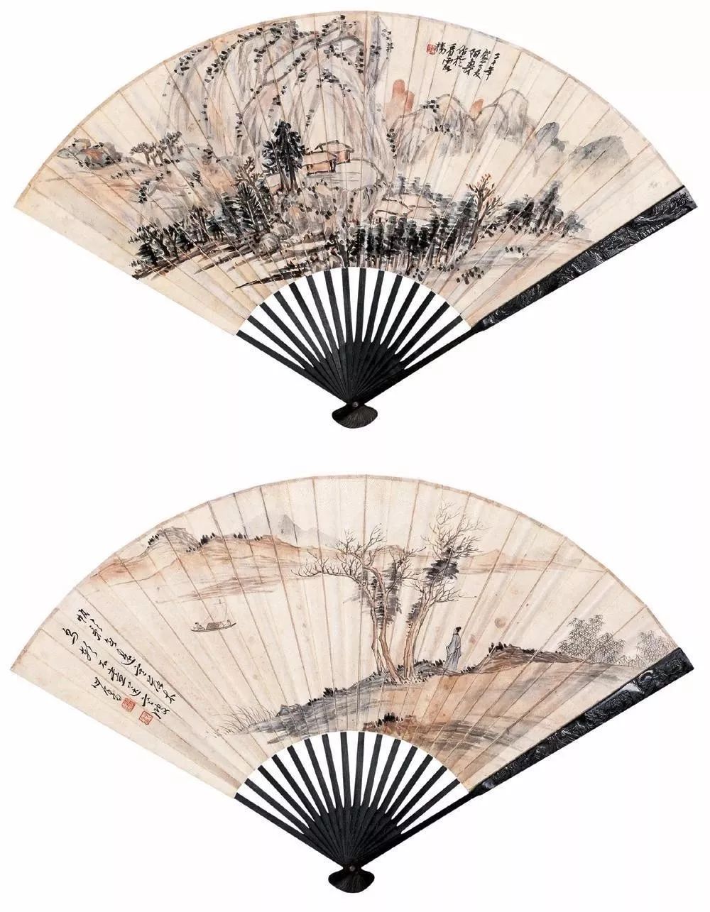 潘天寿诗意小品30幅情趣盎然,潘天寿仕女图