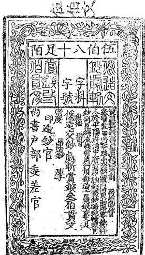 中国纸币的由来,中国纸币简史