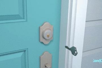 锁怎么一提就锁上呢,锁怎么弄才能从里面反锁不了