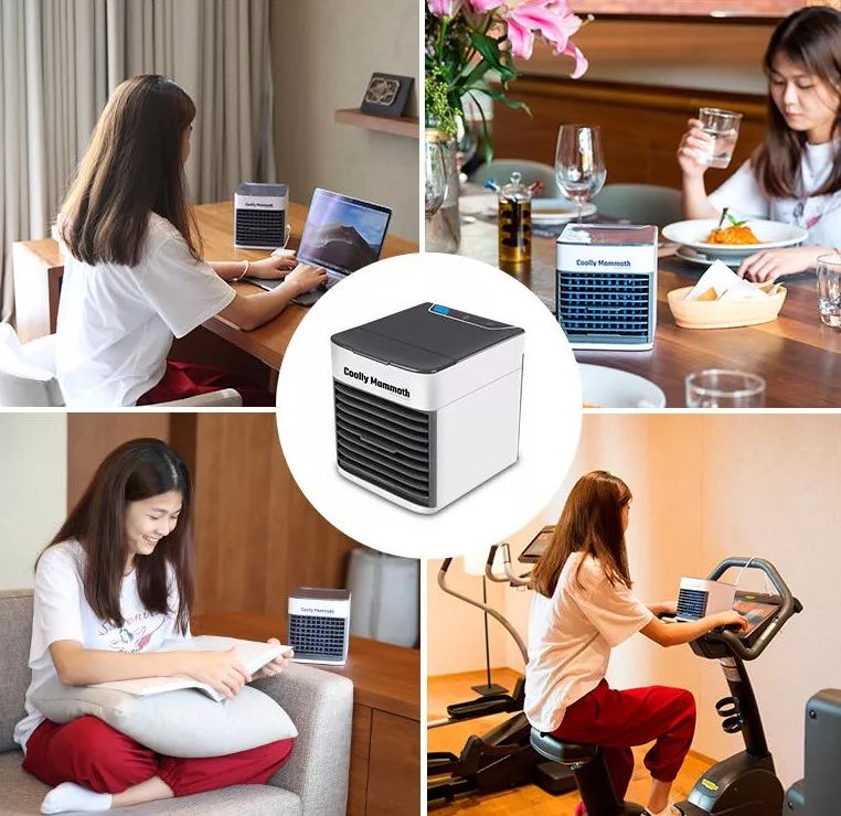 便携式喷雾冷风扇,迷你小型冷风扇