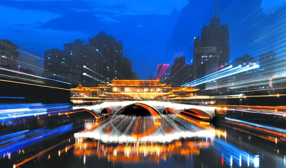 成都美图夜景,高清成都美景的图片