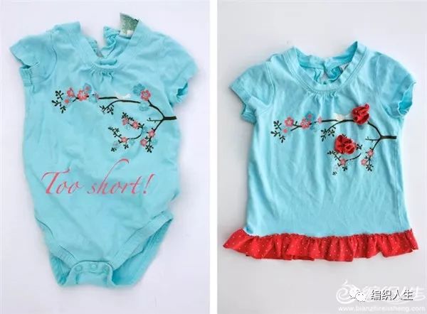宝宝变小的衣服怎么处理,衣服旧了改造变新衣