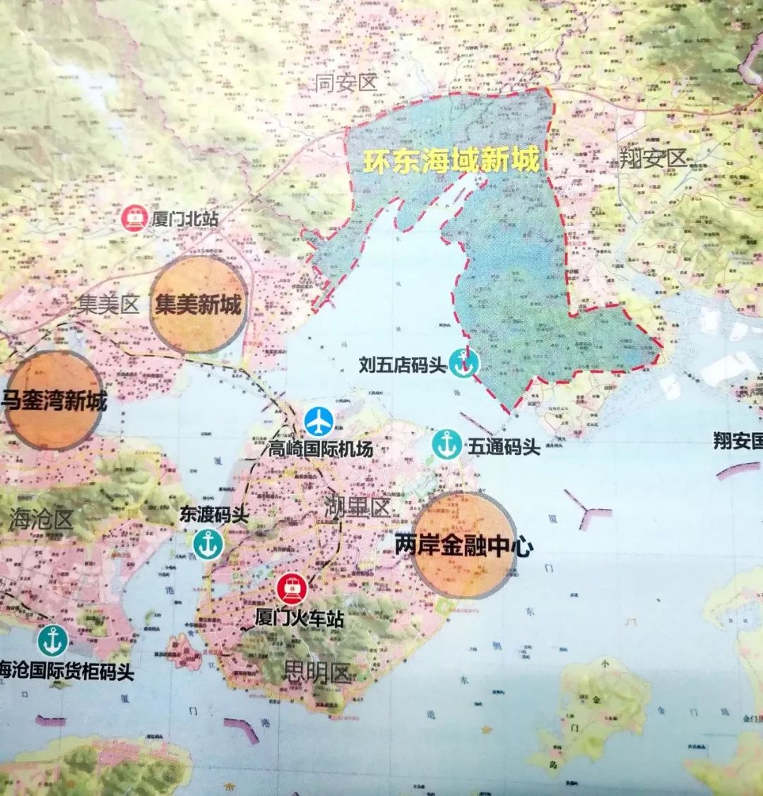 厦门新城中心最新规划,厦门市千亿新城