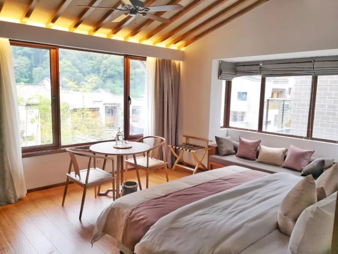 九华山德懋堂度假村,德懋堂度假村风景