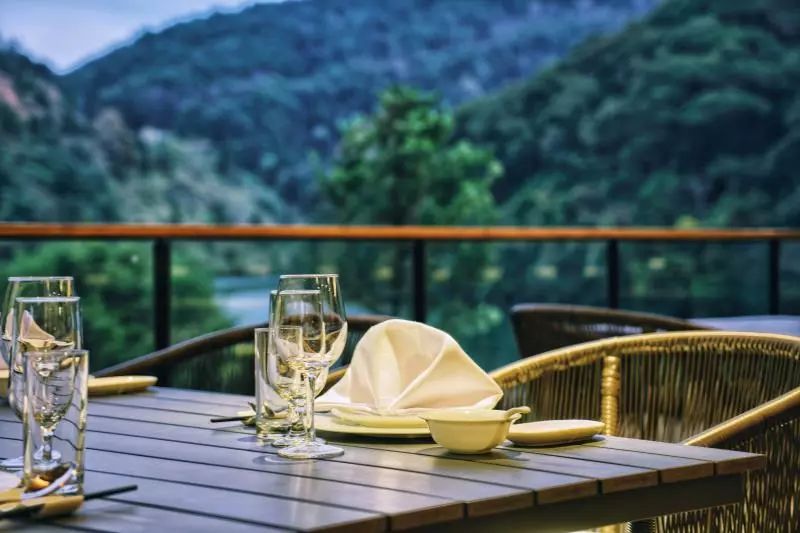 九华山德懋堂度假村,德懋堂度假村风景