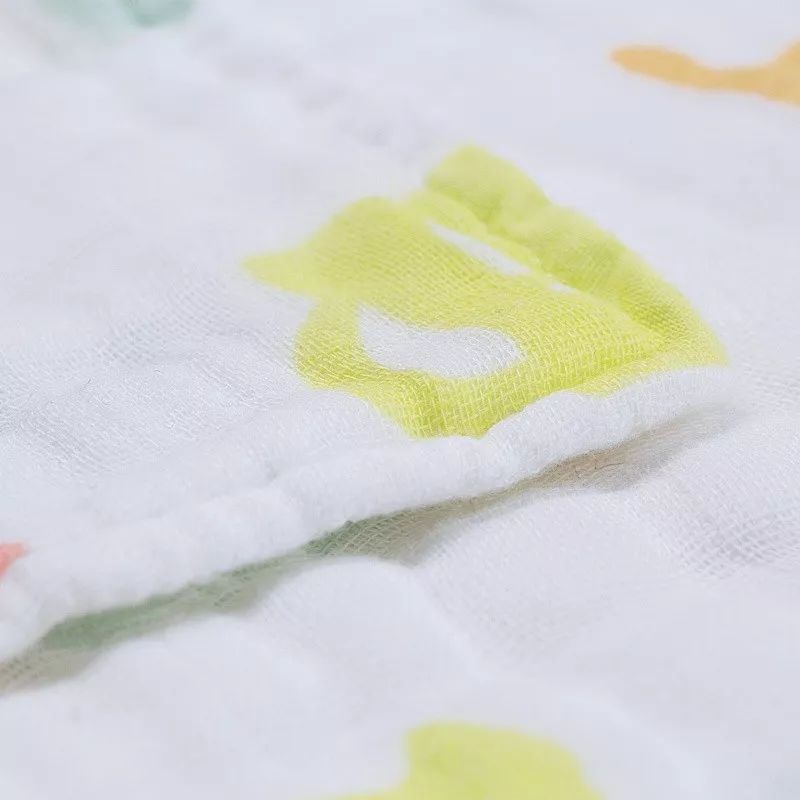 婴儿浴巾面巾,婴儿用的四层纱布浴巾