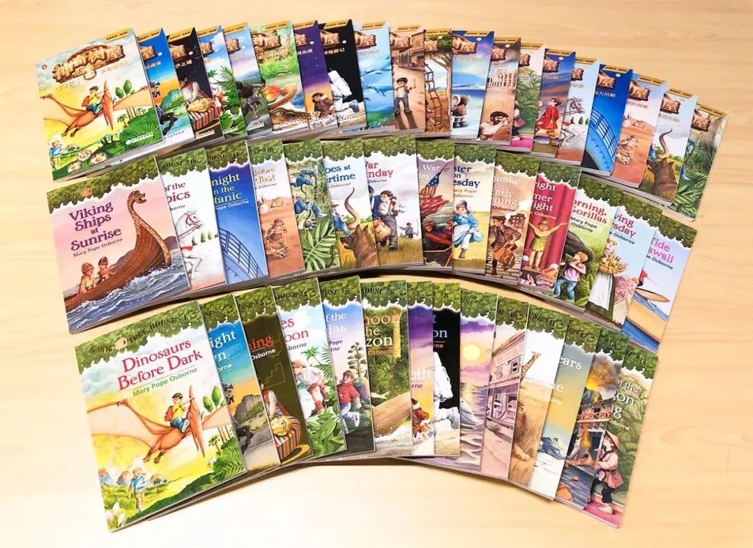 树屋英文原版书单推荐,英文童书神秘树屋