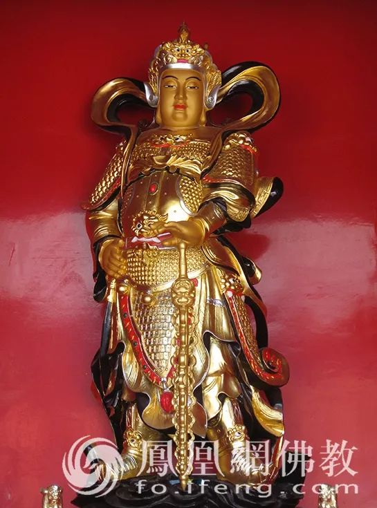 韦陀菩萨满背图,韦驮菩萨像功德
