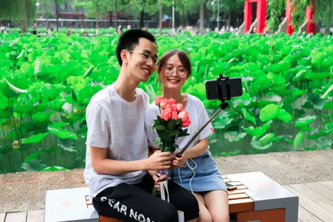 仙气荷池、时光走廊、滨湖绿道……川大持续惊艳焕颜！同学：这是仙境吗？