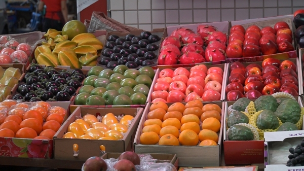 广州市水果市场热闹吗,广州水果市场有杨梅