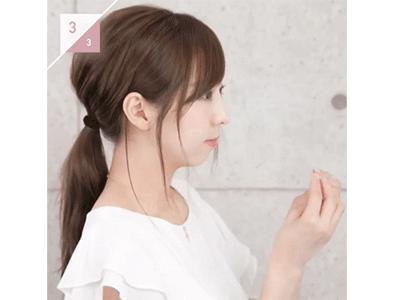 如何扎高马尾有蓬松感不扯头皮,完美马尾教程