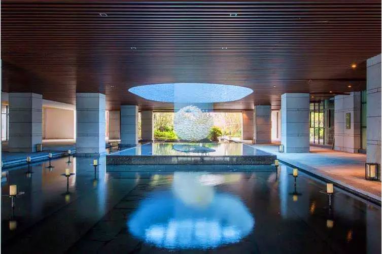 水月周庄铂尔曼酒店夜景,周庄水月铂尔曼酒店