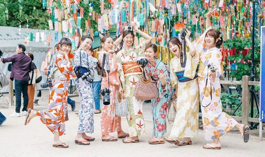 东京和服租赁,日本东京浅草和服租赁