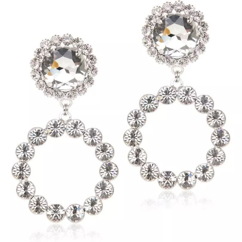 没有耳洞的明星是怎么戴耳环的,明星同款耳夹无耳洞