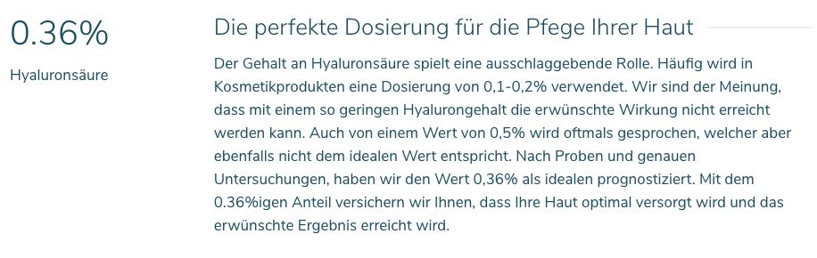 vishya玻尿酸德国价格,玻尿酸水光抗皱抚纹霜
