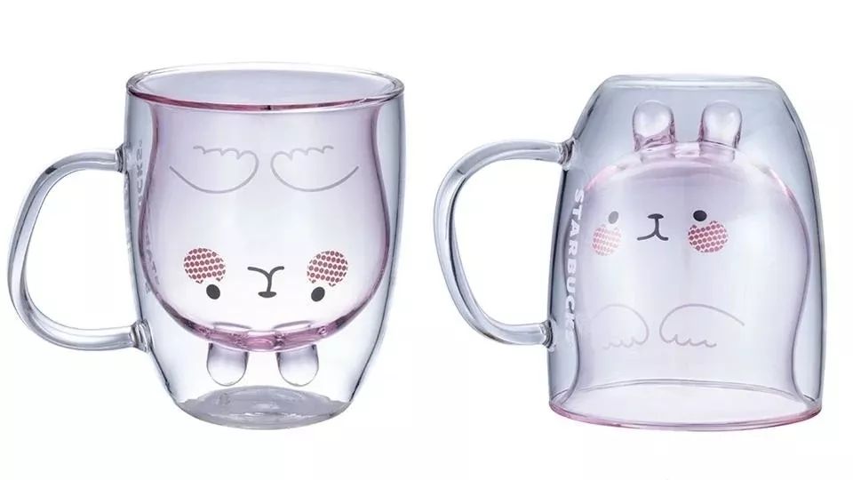 星巴克猫头鹰杯,星巴克圆月玉兔杯