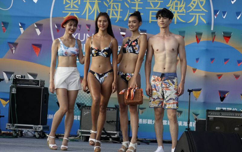 云林海洋走秀视频,云林海洋音乐祭泳装秀